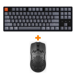 ����� �Keychron K8� (���� M1 black, ���������� K8 Gateron Blue Switch)