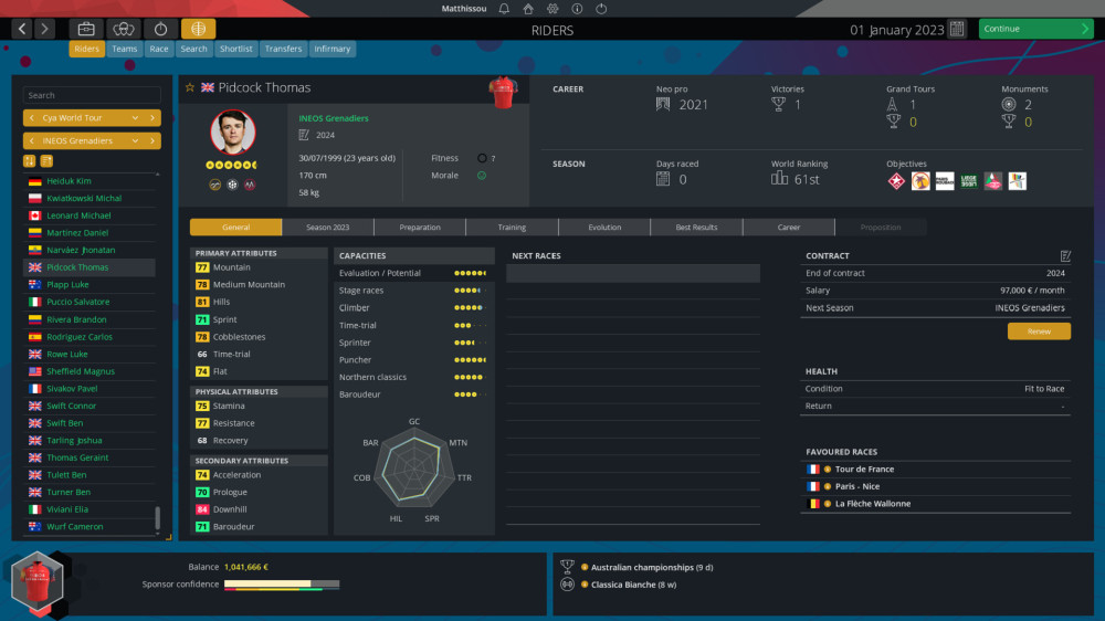 Pro Cycling Manager 2023 [PC,  ]