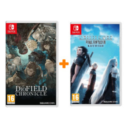  Crisis Core: Final Fantasy VII Reunion [Switch,  ] + The DioField Chronicle [Switch,  ]