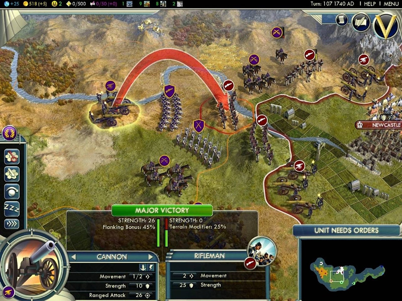 Bestseller. Sid Meier's CivilizationV.   [PC-Jewel]