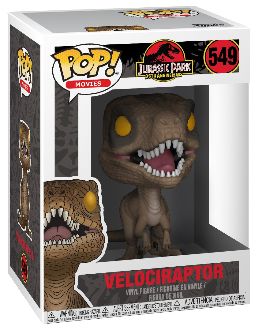Фигурка Funko POP Movies: Jurassic Park – Velociraptor (9,5 см)