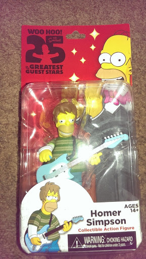 Фигурка The Simpsons. Series 4. Homer Simpson. Grunge Homer (13 см)
