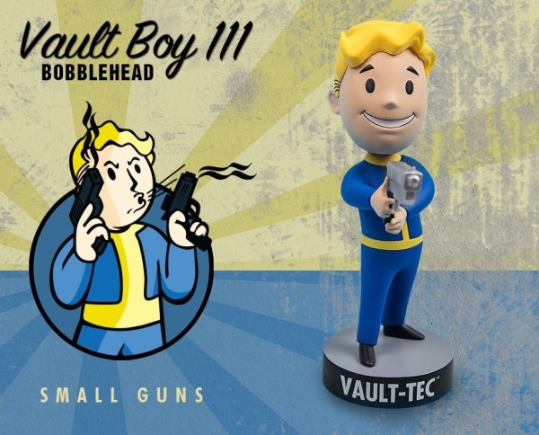 Фигурка Fallout 4 Vault Boy 111 Bobbleheads: Series Three – Small Guns (13 см)