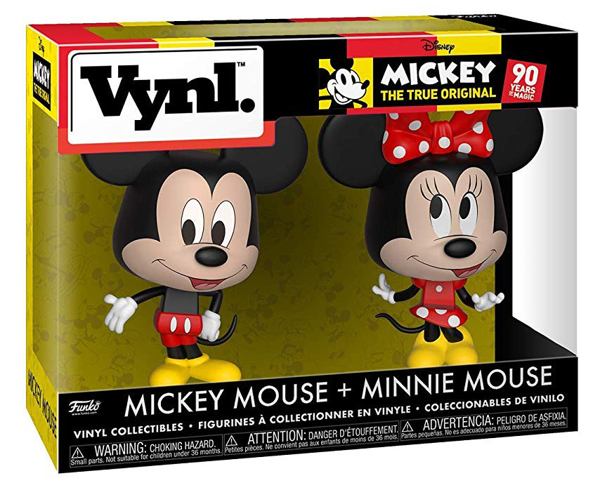  Funko POP Disney: The True Original Mickey Mouse & Minnie Mouse