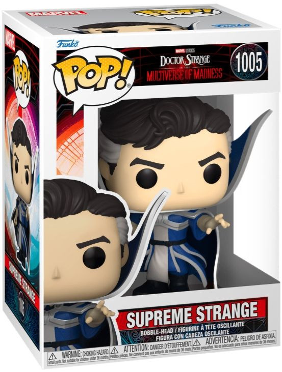������� Funko POP Marvel: Doctor Strange In The Multiverse Of Madnes:  Supreme Strange Bobble-Head (9,5 ��)