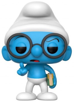 Funko POP Animation: The Smurfs  Brainy Smurf (9,5 )