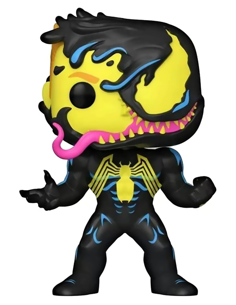 ����� �������� + ������� Funko POP Tees: Marvel Venom � Eddie Brock Black Light