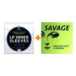 SAVAGE  Greatest Hits & Remixes  LP +   COEX   12" 25 
