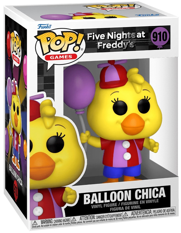 Фигурка Funko POP Games Five Nights At Freddy`s: Balloon Circus – Balloon Chica (9,5 см)