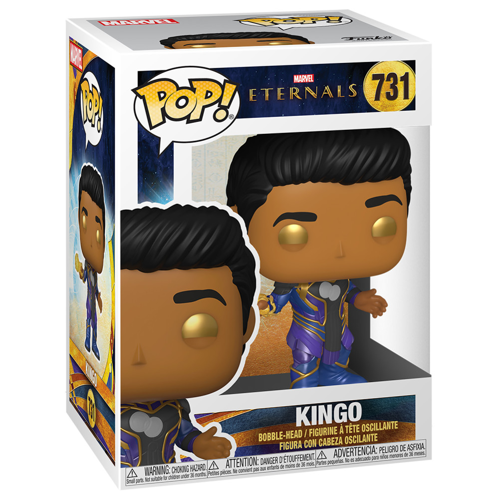 ������� Funko POP Marvel: Eternals �  Kingo Bobble-Head (9,5 ��)