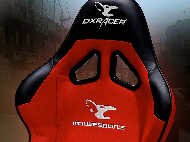   DXRacer Special Editions Mousesports OH/RZ175/RN/MOUZ/DX (Red/Black)