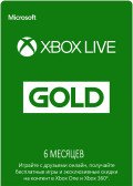   Xbox Live Gold 6  [Xbox,  ]
