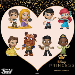  Funko Mini Vinyl Figures: Disney Princess – The Romance Series The Princess & The Frog Tiana & Naveen (2-Pack) ( )