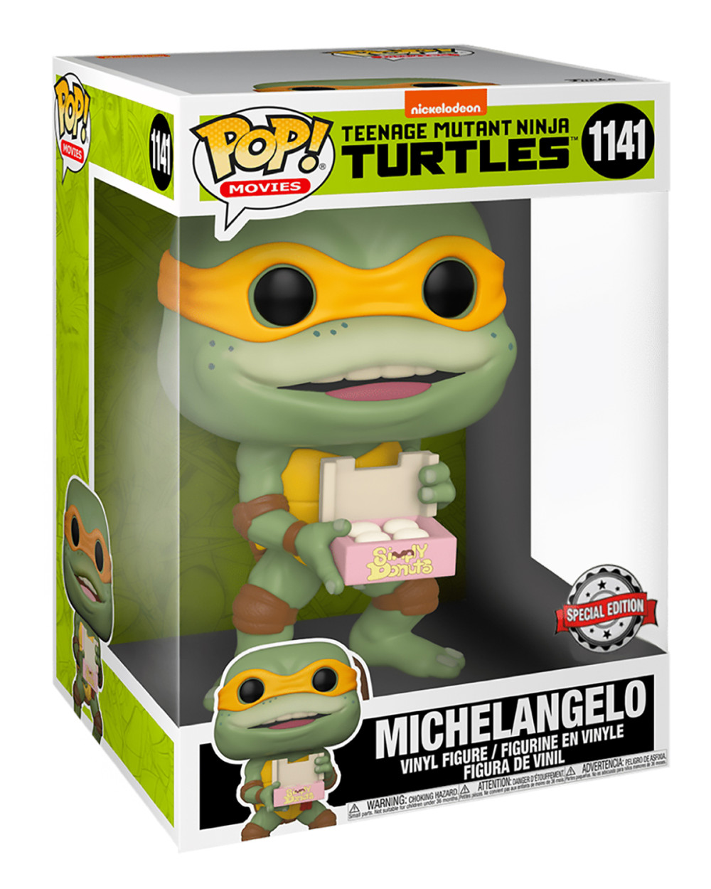  Funko POP Movies: Teenage Mutant Ninja Turtles 2  Michelangelo Exclusive (25 )