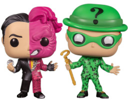 ������� Funko POP Heroes: The Batman Forever � Two-Face & The Riddler [Glows In The Dark] Exclusive 2-Pack (9,5 ��)
