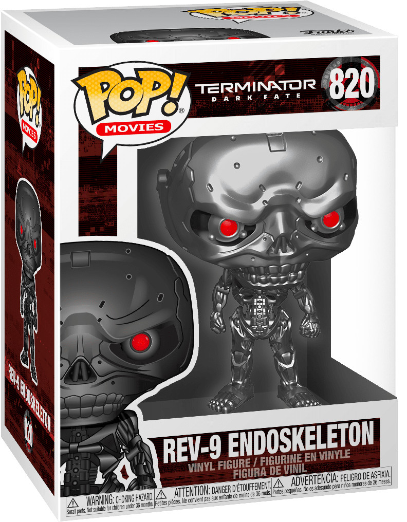  Funko POP Movies: Terminator Dark Fate – Rev-9 Endoskeleton (9,5 )