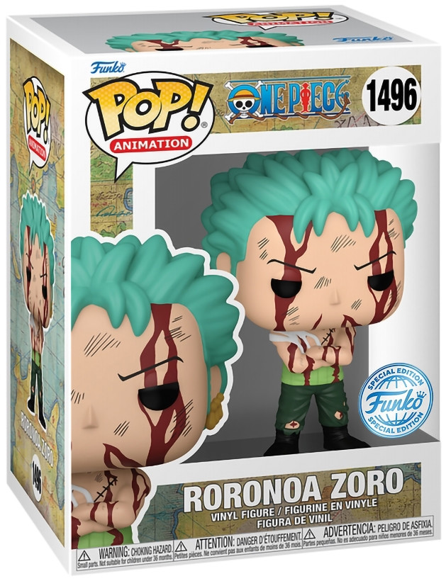 Фигурка Funko POP Animation: One Piece – Roronoa Zoro Nothing Happened Exclusive (9,5 см)