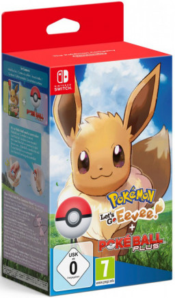 Poke Ball Plus + Pokemon: Let's Go, Eevee!  Nintendo Switch