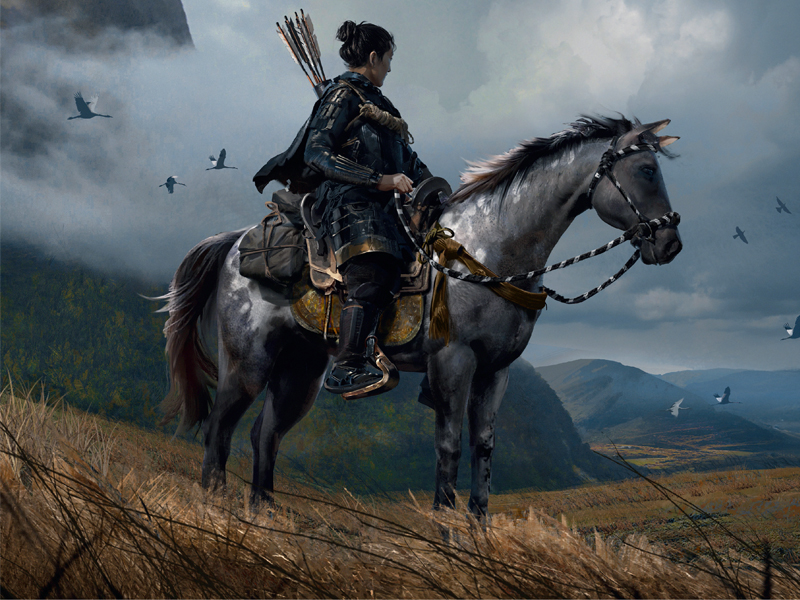 Артбук Мир игры Ghost of Tsushima