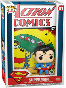  Funko POP Comic Cover: Action Comics DC  Superman (9,5 )