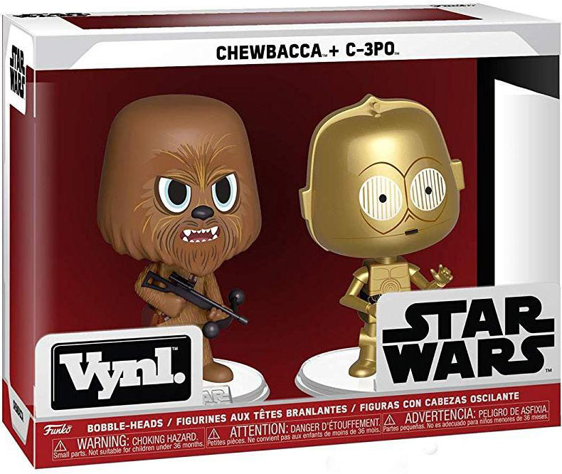  Funko Vynl: Star Wars  Chewbacca + C-3PO (2-Pack)