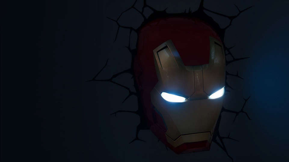 3D  Classic Iron Man: Mask