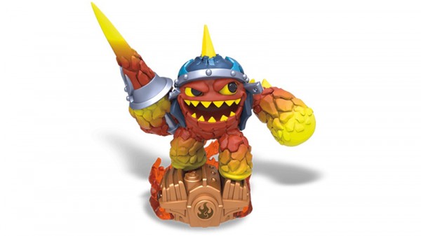 Skylanders SuperChargers. Интерактивная фигурка. Суперзаряд. Lava Lance Eruptor (стихия Fire)