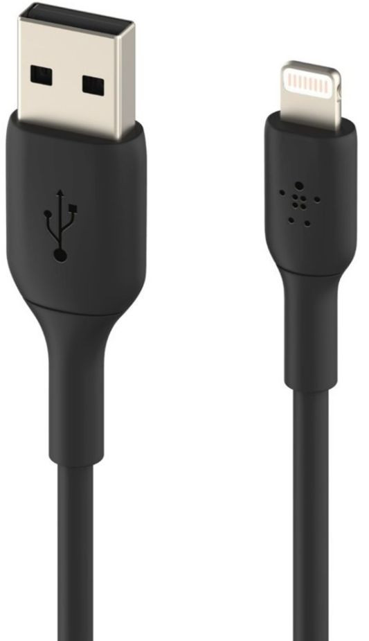  Belkin PVC USB-A/Lightning, 2 () (CAA001bt2MBK)
