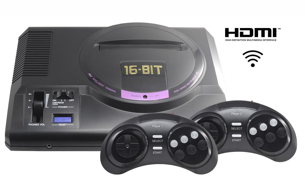   SEGA Retro Genesis HD Ultra + 225  + 2  2.4 