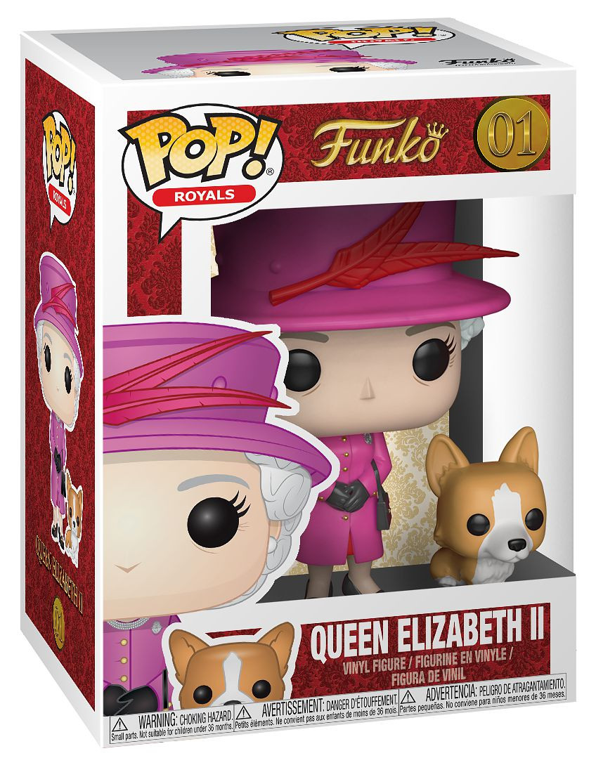  Funko POP Royals: Queen Elizabeth II (9,5 )