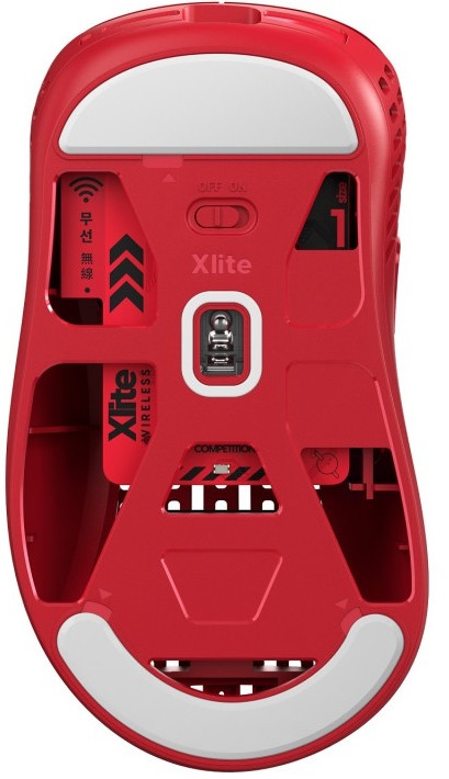 ���� Pulsar Xlite Wireless V2 ������� ������������ / USB  Competition Mini Red ��� ��