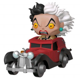  Funko POP Rides: Disney  Villains Cruella In Car