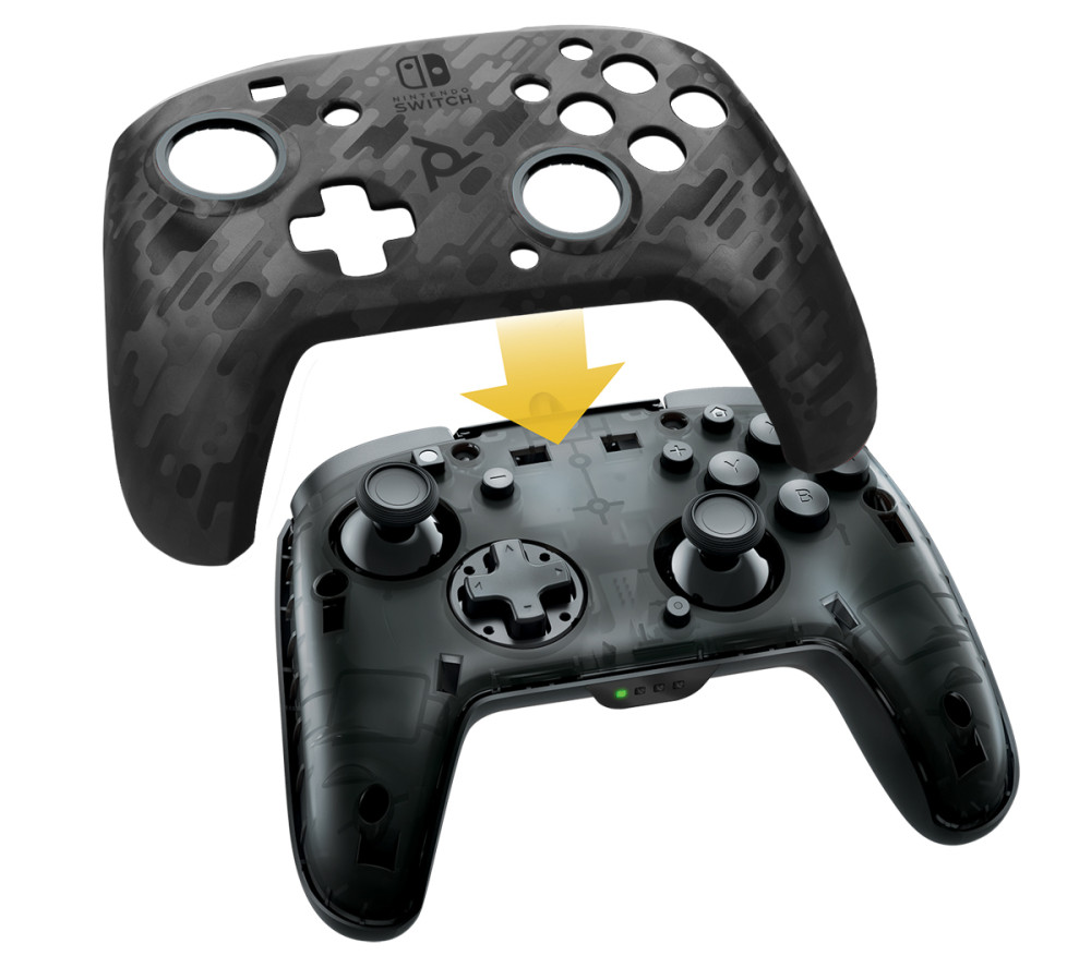  Faceoff Camo Black   Nintendo Switch ()