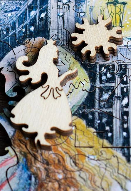 Wooden Puzzles:  