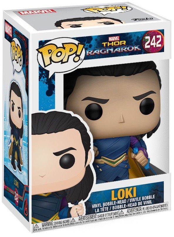 Фигурка Funko POP Marvel: Thor Ragnarok – Loki Bobble-Head (9,5 см)