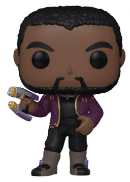  Funko POP: Marvel What If...?  T`Challa Star-Lord Unmasked Exclusive Bobble-Head (9,5 )