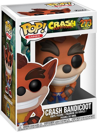  Funko POP Games: Crash Bandicoot  Crash Bandicoot (9,5 )