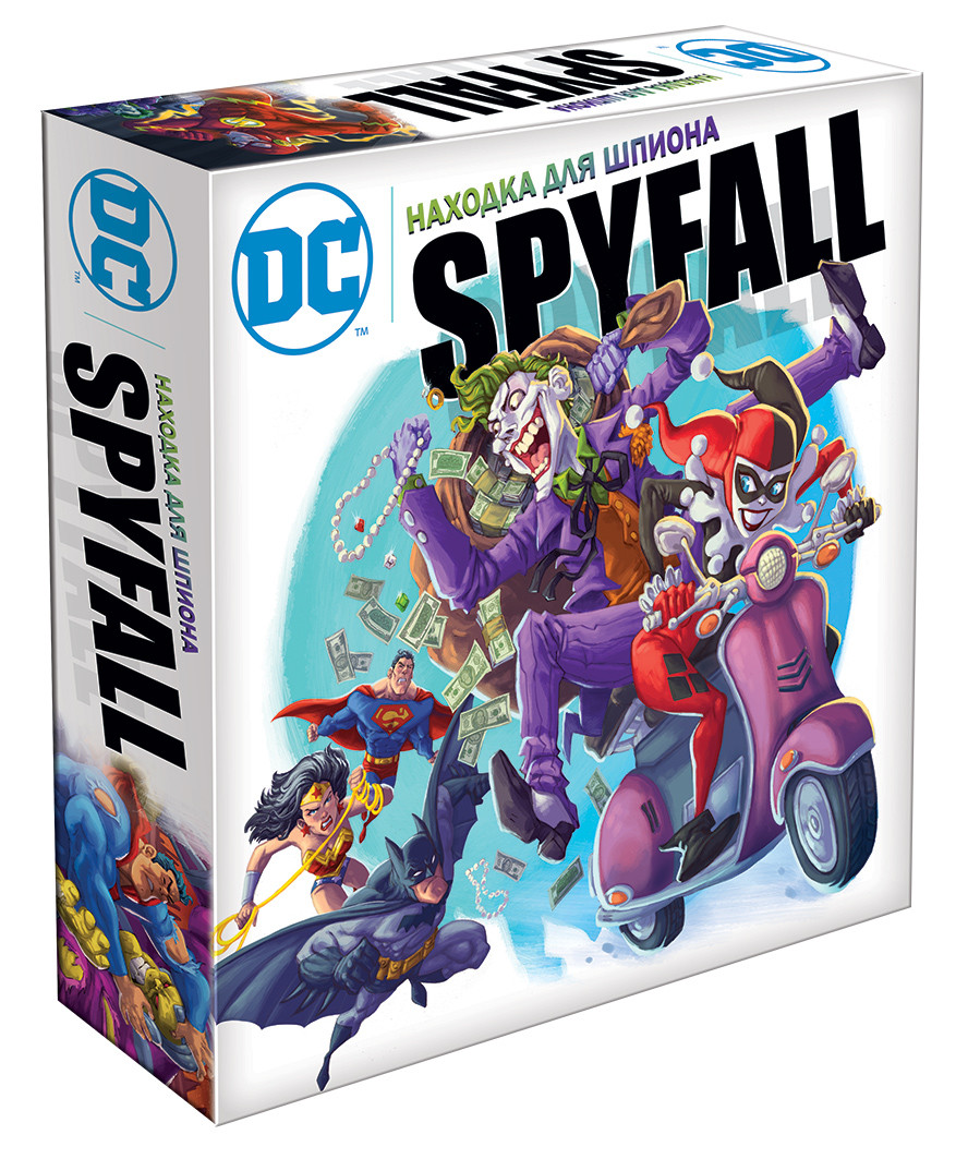 Настольная игра Находка для Шпиона DC Spyfall арт. 915134 + Шоколад Кэт 12 Для геймера 60г Набор