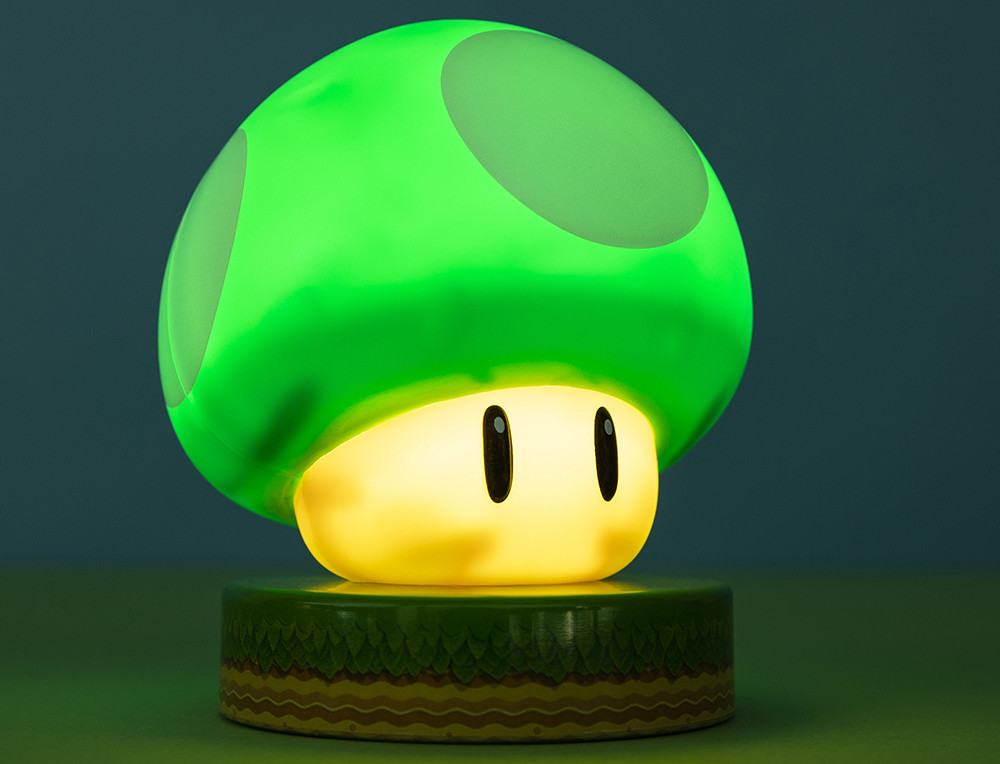  Nintendo: 1Up Mushroom Icon Light