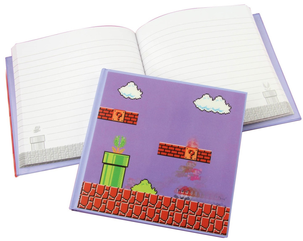 Блокнот Super Mario Bros 3D Motion
