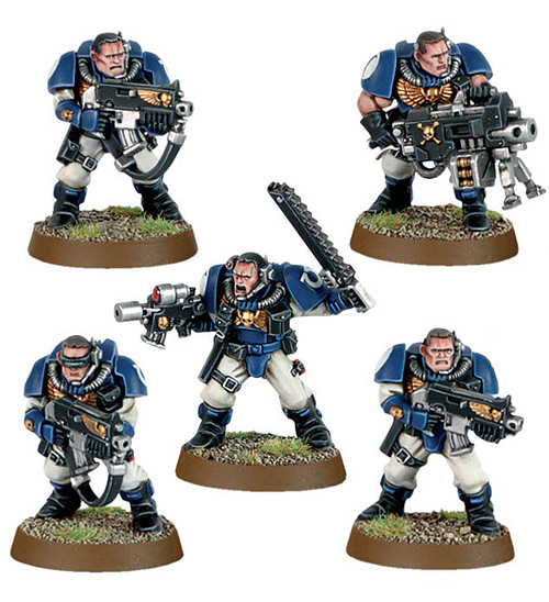 Набор миниатюр Warhammer 40,000. Space Marine Scouts