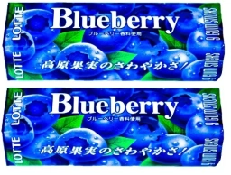 Жевательная резинка Lotte: Blueberry Gum