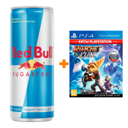����� Ratchet & Clank (���� PlayStation) [PS4, ������� ������] + ������� �������������� Red Bull ��� ������ 250��