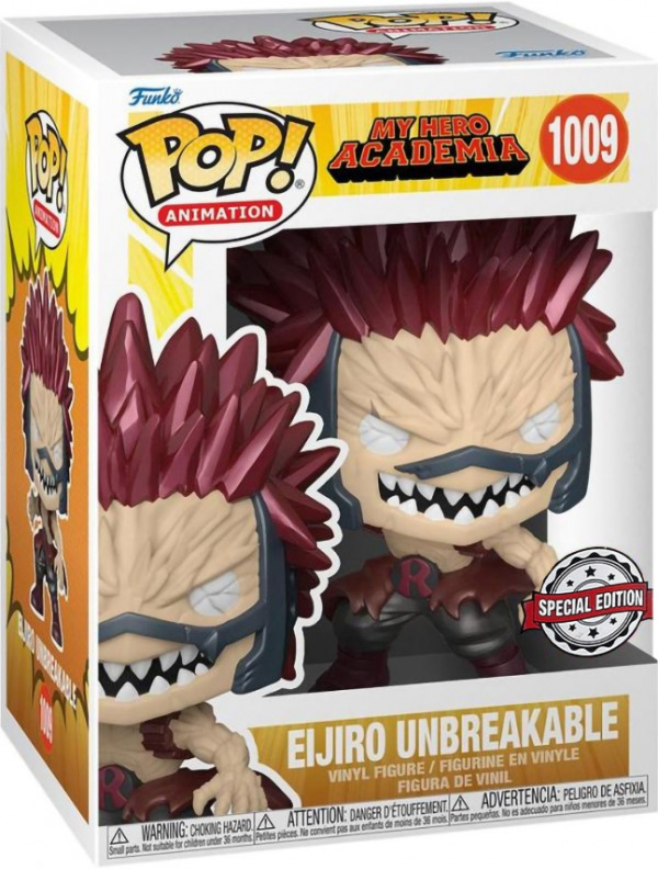 Фигурка Funko POP Animation: My Hero Academia – Eijiro Unbreakable Exclusive (9,5 см)