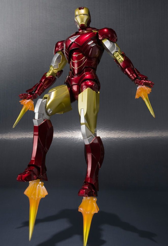  S.H.Figuarts Marvel: Iron Man [Mark VI & Hall Of Armor] (15 )