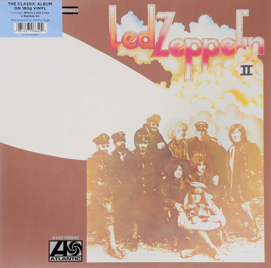 LED ZEPPELIN  II  Original Recording Remastered  LP +   COEX   12" 25 