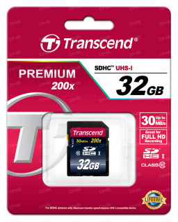 ����� ������ Transcend SDHC 32GB Class 10