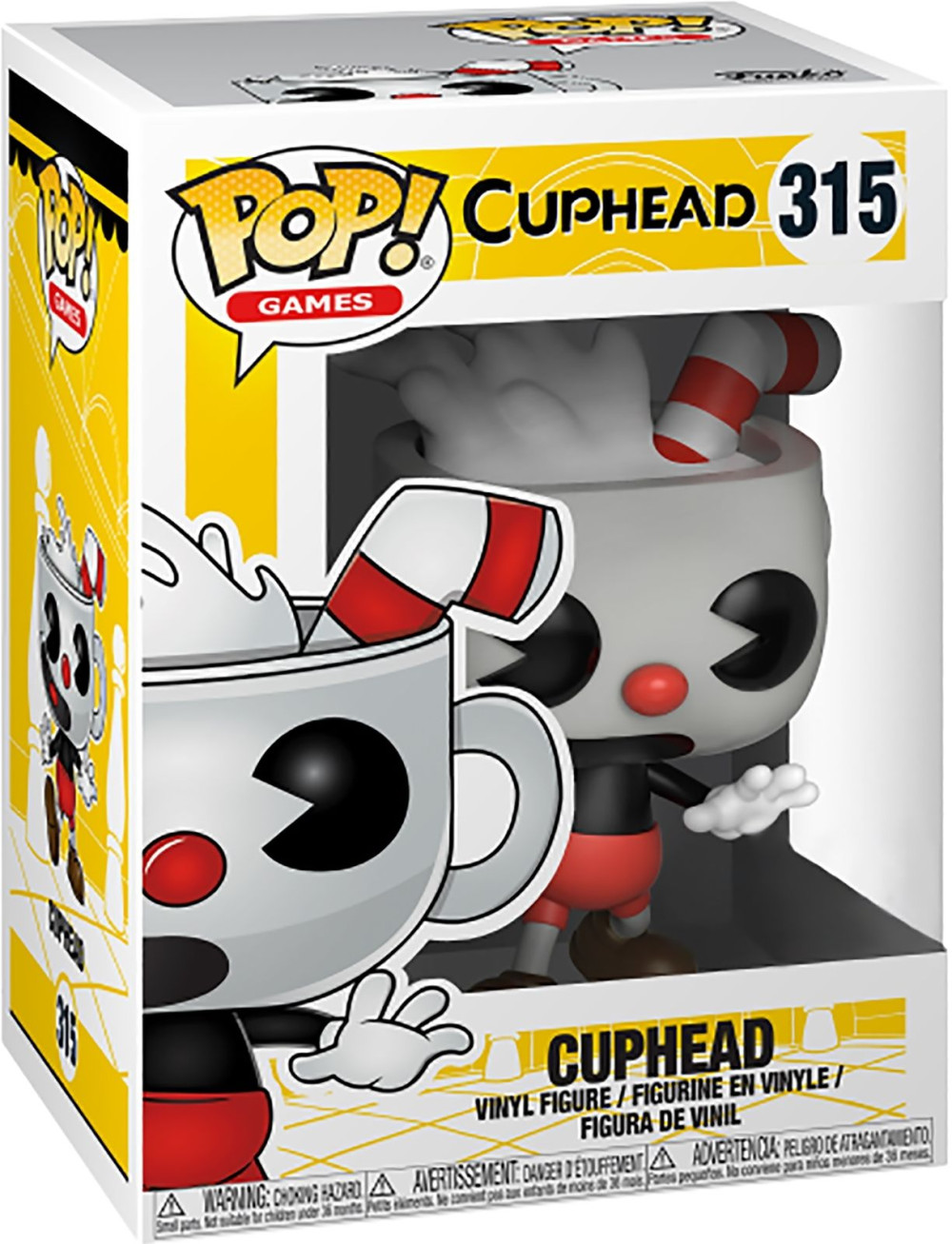  Funko POP Games: Cuphead  Cuphead Spilled Milk Exclusive (9,5 )