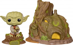  Funko POP Town: Star Wars 40 Empire  Strikes Back Dagobah Yoda With Hut