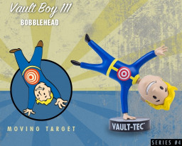 Фигурка Fallout 4 Vault Boy 111 Bobbleheads: Series Four – Moving Target (13 см)